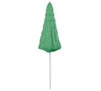 Berkfield Protective Hawaii Beach Umbrella Green 300 Cm