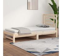 Berkfield Pull-Out Day Bed 2X(90X190) Cm Solid Wood Pine
