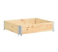 Berkfield Raised Bed 100X100 Cm Solid Pine Wood (310056 )
