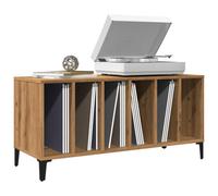Berkfield Record Cabinet Artisan Oak 100X38X48 Cm Engineered Wood