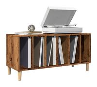 Berkfield Record Cabinet Old Wood 100X38X48 Cm Engineered Wood