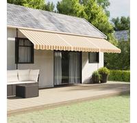 Berkfield Replacement Fabric For Awning Multicolour Stripe 6X3.5 M