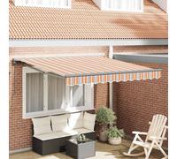 Berkfield Retractable Awning Manual Anthracite 350X250 Cm Fabric