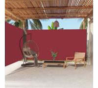Berkfield Retractable Side Awning Red 200X600 Cm