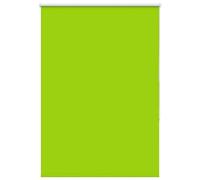 Berkfield Roller Blind Blackout Leaves Green 115X130 Cm Fabric Width 110.7 Cm Polyester