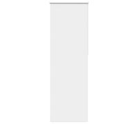 Berkfield Roller Blind Blackout White 80X230 Cm Fabric Width 75.7 Cm Polyester