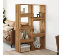Berkfield Room Divider Artisian Oak 100X33X155.5 Cm Engineered Wood