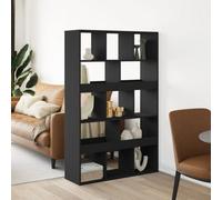 Berkfield Room Divider Black 100X33X156.5 Cm Engineered Wood