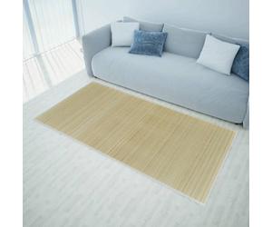 Berkfield Rug Bamboo 100X160 Cm Natural