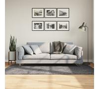 Berkfield Rug Huarte Short Pile Soft And Washable Anthracite 100X200 Cm