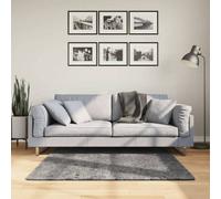 Berkfield Rug Huarte Short Pile Soft And Washable Anthracite 120X120 Cm