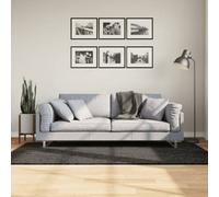 Berkfield Rug Istan High Pile Shiny Look Anthracite 100X200 Cm