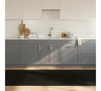 Berkfield Rug Rectangular Black100X300 Cm Bamboo