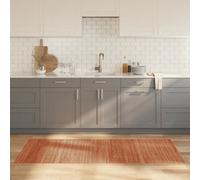 Berkfield Rug Rectangular Brown 80X200 Cm Bamboo