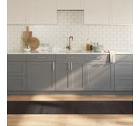 Berkfield Rug Rectangular Dark Brown60X500 Cm Bamboo