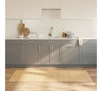 Berkfield Rug Rectangular Light Natural80X200 Cm Bamboo
