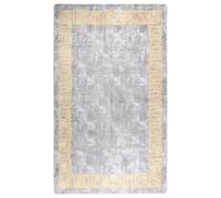 Berkfield Rug Washable 120X180 Cm Grey Anti Slip