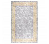 Berkfield Rug Washable 80X150 Cm Grey Anti Slip
