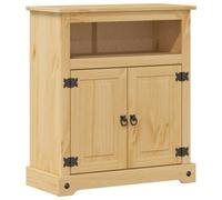 Berkfield Rustic Bathroom Cabinet Corona 70X33X80 Cm Solid Wood Pine