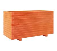 Berkfield Rustic Garden Planter Wax Brown 90X40X49.5 Cm Solid Wood Pine