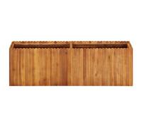 Berkfield Rustic Garden Raised Bed 150X30X50 Cm Solid Acacia Wood