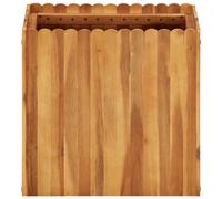 Berkfield Rustic Garden Raised Bed 50X30X50 Cm Solid Acacia Wood
