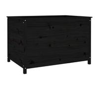 Berkfield Rustic Garden Raised Bed Black 119.5X82.5X78 Cm Solid Wood Pine
