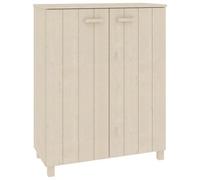 Berkfield Rustic Shoe Cabinet Honey Brown 85X40X108 Cm Solid Wood Pine