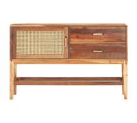 Berkfield Rustic Sideboard 118X30X76 Cm Solid Reclaimed Wood