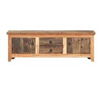 Berkfield Rustic Tv Cabinet 120X30X40 Cm Solid Acacia Wood And Reclaimed Wood