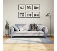 Berkfield Shaggy Rug Pamplona High Pile Modern Blue 120X170 Cm