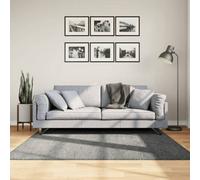 Berkfield Shaggy Rug Pamplona High Pile Modern Green 160X160 Cm