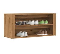 Berkfield Shoe Bench Artisan Oak 100X35X45 Cm Engineered Wood