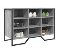 Berkfield Shoe Cabinet Grey Sonoma 90X38X61.5 Cm Engineered Wood