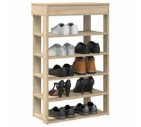 Berkfield Shoe Rack Sonoma Oak 60X30X98 Cm Engineered Wood