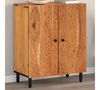 Berkfield Side Cabinet 60X33X75 Cm Solid Wood Acacia