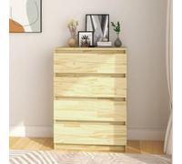 Berkfield Side Cabinet 60X36X84 Cm Solid Pinewood