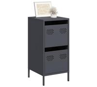 Berkfield Sideboard Anthracite 35X39X73.5 Cm Cold-Rolled Steel
