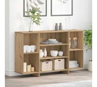 Berkfield Sideboard Artisan Oak 120 X 30 X 75 Cm Engineered Wood