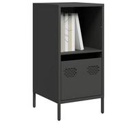 Berkfield Sideboard Black 35X39X73.5 Cm Cold-Rolled Steel