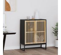Berkfield Sideboard Black 60X30X75 Cm Engineered Wood