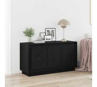 Berkfield Sideboard Black Oak 102X35X55 Cm Engineered Wood