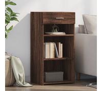 Berkfield Sideboard Brown Oak 45X42.5X93 Cm Engineered Wood