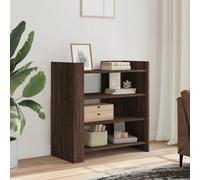 Berkfield Sideboard Brown Oak 73.5X35X75 Cm Engineered Wood