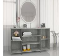 Berkfield Sideboard Concrete Grey 120X30X75 Cm Engineered Wood
