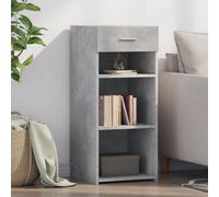 Berkfield Sideboard Concrete Grey 40X42.5X93 Cm Engineered Wood