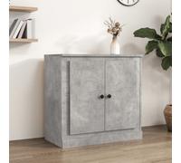 Berkfield Sideboard Concrete Grey 70X35.5X67.5 Cm Engineered Wood
