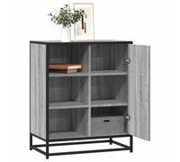 Berkfield Sideboard Grey Sonoma 62X35X76 Cm Engineered Wood