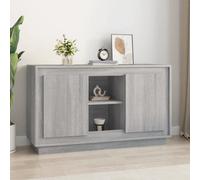Berkfield Sideboard Grey Sonona 102X35X60 Cm Engineered Wood