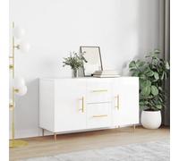 Berkfield Sideboard High Gloss White 100X36X60 Cm Engineered Wood